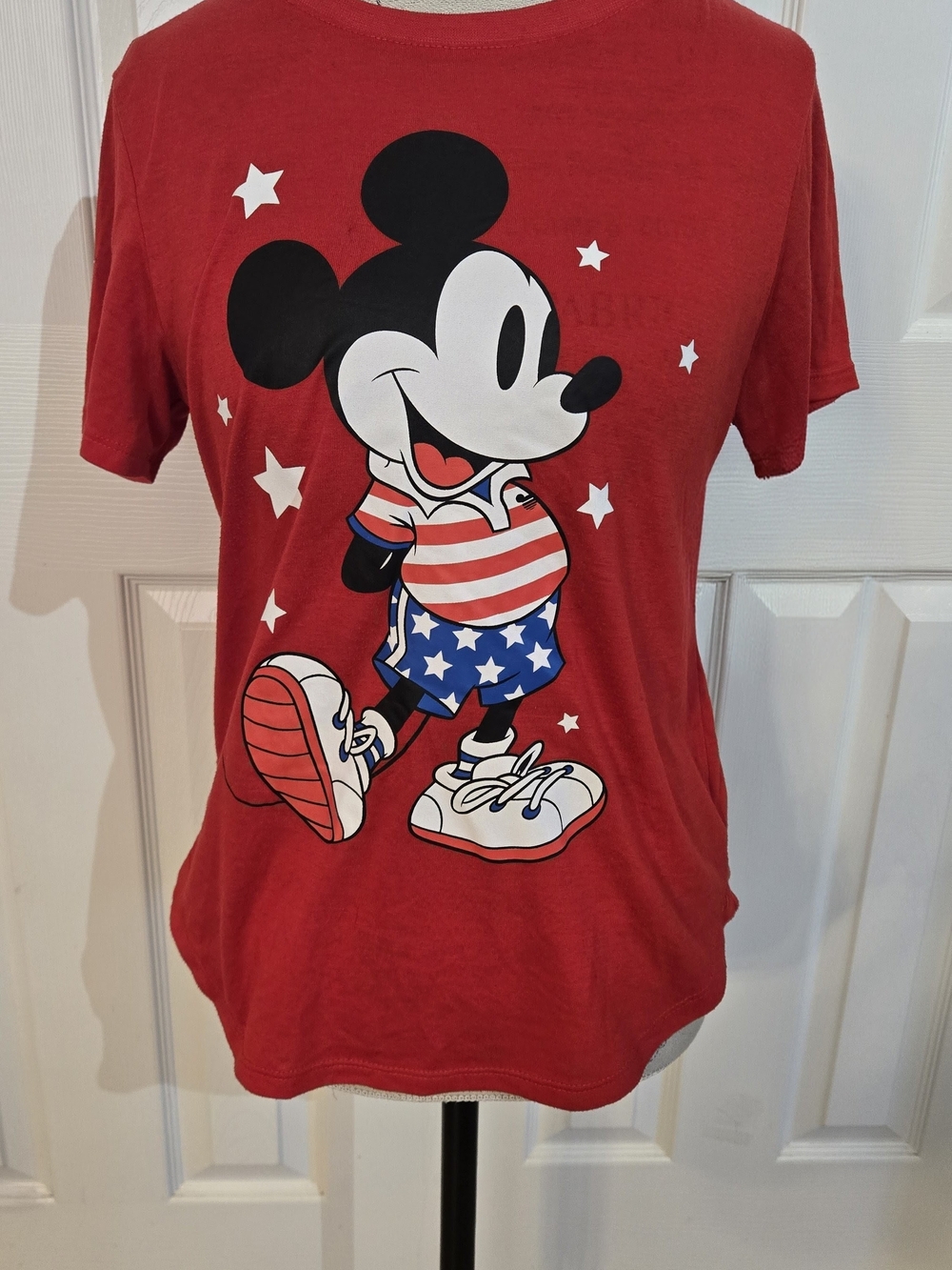 Disney Red Mickey Mouse Graphic Tee